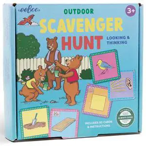 eeBoo Scavenger Hunt Outdoors Game, Ages 3+ eeBoo Scavenger Hunt Outdoors Game, Ages 3+