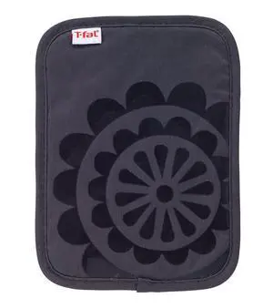 T-Fal Silicone Cotton Pot Holder Medallion 9x6.75" T-Fal Silicone Cotton Pot Holder Medallion 9x6.75"