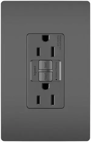 Legrand Pass & Seymour 1597-TRBK GFCI Duplex Receptacle Legrand Pass & Seymour 1597-TRBK GFCI Duplex Receptacle