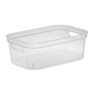 Sterilite Storage Bin Clear Small 13228608 Sterilite Storage Bin Clear Small 13228608