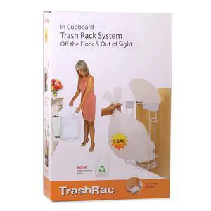 Sunbeam TrashRac Basic 5 Gal Trash Bin Sunbeam TrashRac Basic 5 Gal Trash Bin