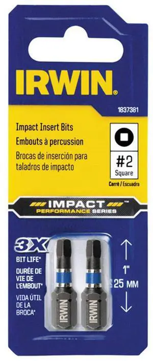 Squr Insert Bit #2 2-Pack Squr Insert Bit #2 2-Pack