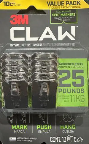3M CLAW Drywall Picture Hanger 3M CLAW Drywall Picture Hanger