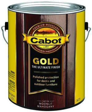 Cabot Gold Ultimate Finish Stain 140.0003473.007 1 Gallon Cabot Gold Ultimate Finish Stain 140.0003473.007 1 Gallon