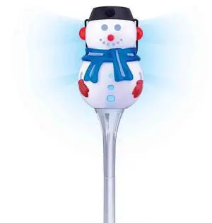 SHAWSHANK LEDZ Magic Seasons Snowman Pathway Light 1pk SHAWSHANK LEDZ Magic Seasons Snowman Pathway Light 1pk