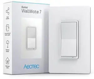 Aeotec illumino WallMote 7 ZWA022-A Wireless Dimmer Switch Aeotec illumino WallMote 7 ZWA022-A Wireless Dimmer Switch