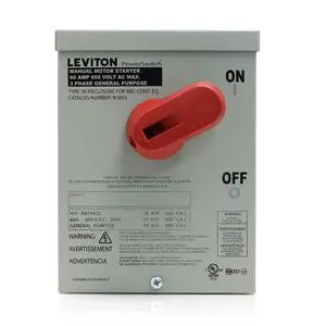 Leviton Toggle Type 3R Enclosure, Model MS603-FW/BW Leviton Toggle Type 3R Enclosure, Model MS603-FW/BW