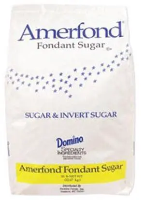 Domino Amerfond Dry Fondant Sugar 50 lb Bag Domino Amerfond Dry Fondant Sugar 50 lb Bag