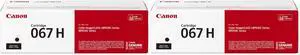 Canon 067 Black Toner Cartridge High Capacity, 2-Pack Canon 067 Black Toner Cartridge High Capacity, 2-Pack