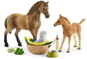 Schleich Horse Club Sarah's Baby Animal Care Set Schleich Horse Club Sarah's Baby Animal Care Set