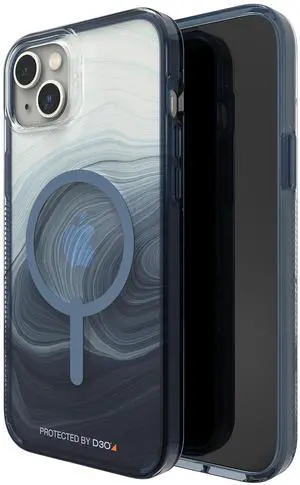 ZAGG Gear4 Milan Snap Case iPhone 14 Plus Blue Swirl ZAGG Gear4 Milan Snap Case iPhone 14 Plus Blue Swirl