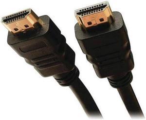 3 ft. Black Connector A: HDMI Male Connector B: HDMI Male High Speed HDMI 2.0 Cable with Ethernet M/M Male to Male