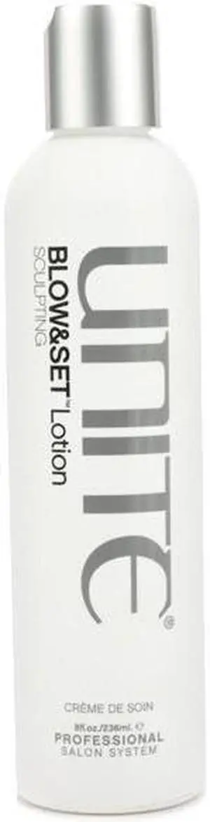 Unite Hair Blow & Set Lotion, 8 Fl Oz, (Packaging May Vary)