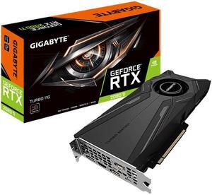 GIGABYTE RTX 2080TI TURBO 11G GV-N208TTURBO-11GC Turbo Fan Cooling System gaming Video Card
