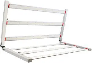 J&H LED 44 in. 1500-Watt Equivalent Gray LED Full Spectrum Indoor Plant Grow Light 3700K Warm White