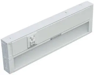 J&H LED 12 in. Under Cabinet Light, 6W Dimmable, 5 CCT Selectable 27-30-35-40-50K, Hardwired/Plug-In, 360 Lumens, ETL Listed