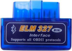 Newest Mini OBD2 ELM 327 Car Diagnostic Tool Scan Trouble Codes ELM327 Bluetooth Works Android Torque Support OBDII Protocols