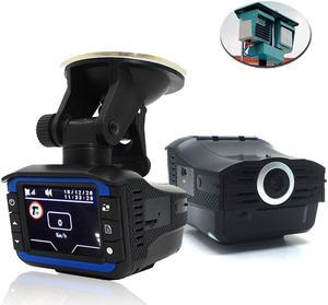 3 in 1 electronic dog one machine GPS + RD + DVR precise positioning fixed flow speed radar detector driving recorder