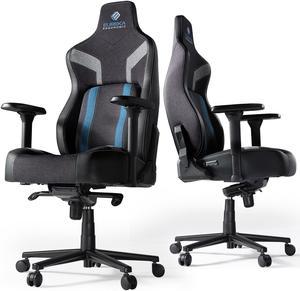 EUREKA ERGONOMIC "Official Blast Competition Chair" Python II Gaming Chair, Ergonomic Chair with Built-in 4D Adjustable Lumbar Support Blue