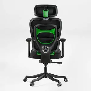 EUREKA ERGONOMIC Hybrid Ergonomic Gaming Chair - 3D Adjustable Armrests, Dynamic Lumbar Support & Headrest, High-Back Mesh Computer Desk Chair for Gaming Green EUREKA ERGONOMIC Hybrid Ergonomic Gaming Chair - 3D Adjustable Armrests, Dynamic Lumbar Support & Headrest, High-Back Mesh Computer Desk Chair for Gaming Green