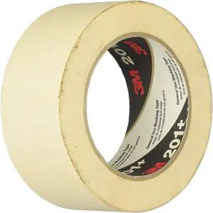 Masking Tape,Tan,1-7/8 in. x 60 yd,PK24 3M 201+