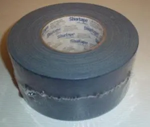 Shurtape DC 181 HVAC Grade Flex Cloth Duct Tape, 110m Length x 48mm Width, Metalized with Black Print Pack of 1