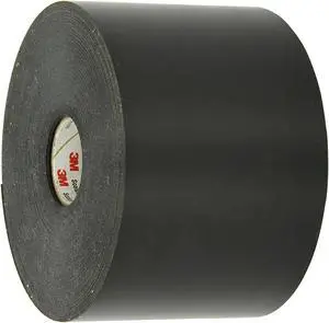 3M 51-UNPRINTED-4x100FT Electrical Tape, 20 mil, 4" x 100 ft., PK4