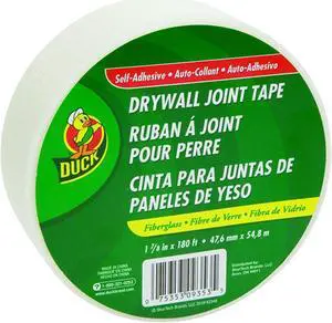Duck Brand Drywall Joint Self-Adhesive Fiberglass Tape: 1.88 in. x 60 yds. (White)