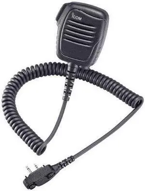 Icom HM_159LA Heavy Duty Speaker Microphone w_ Alligator Clip