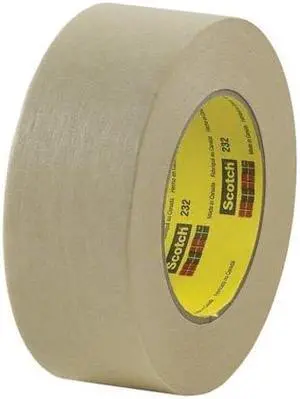 Scotch T93123212PK Masking Tape, 1/4 x 60 yd Pack of 12