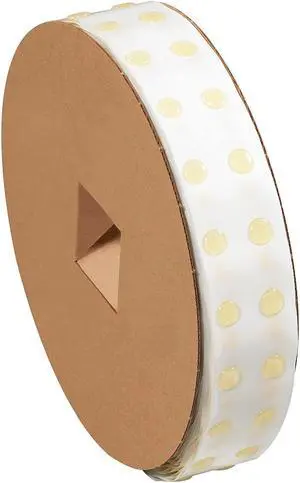 Glue Dot GD106R Dot Shot Medium Profile High Tack Glue Dot, 1/2 Diameter x 1/32 Thick Case of 600