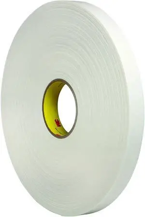 3M T95544621PK Double Sided Foam Tape, 1 x 72 yd