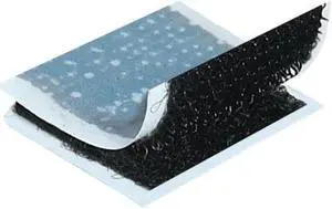 Tape Logic Precut Squares 1" x 1" Black 200/Case HLT186