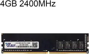 Vaseky 4GB 2400MHz PC4-19200 DDR4 PC Memory RAM Module for Desktop