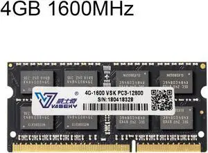 Vaseky 4GB 1600MHz PC3-12800 DDR3 PC Memory RAM Module for Laptop