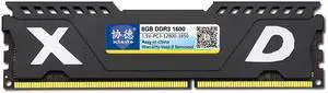 XIEDE X068 DDR3 1600MHz 8GB Vest Full Compatibility Memory RAM Module for Desktop PC