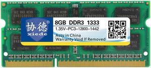 XIEDE X096 DDR3L 1333MHz 8GB 1.35V General Full Compatibility Memory RAM Module for Laptop