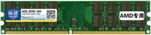 XIEDE X021 DDR2 800MHz 4GB General AMD Special Strip Memory RAM Module for Desktop PC