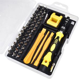 WEEKS 52 in 1 Mobile Phone Disassembly And Repair Tool Multi-Purpose Chrome Vanadium Steel Screwdriver Set