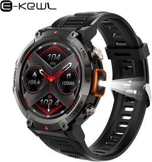 Outdoor Smart Watch Men With Flashlight Sport Fitness Bracelet Blood Pressure IP67 Waterproof Smartwatch for Android IOS