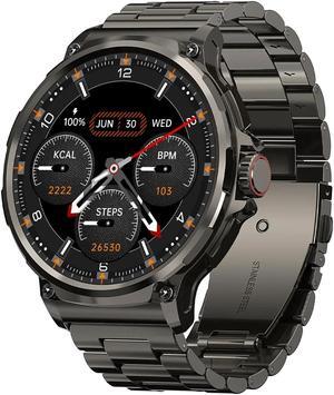 2024  POWER 710mAh Smartwatches For Men Long Battery Life 1.85'' Biggest Screen Bluetooth Call Digital Men's Smart Watch