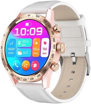 1.28 inch AMOLED Screen Smart Watch For Women Wireless Call Connect Phone Health Monitor Waterproof Sport Ladies Smartwatch