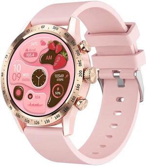 1.28 inch AMOLED Screen Smart Watch For Women Wireless Call Connect Phone Health Monitor Waterproof Sport Ladies Smartwatch