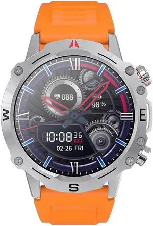 Zordai OD2 Smart Watch Men Long Standby HD Smartwatch ECG Blood Oxygen Monitoring NFC GPS Compass IP68 Waterproof Sport Watch