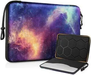 13-13.3 inch Hard Shell Computer Bag Anti-fall Anti-pressure Sleeve Bag (Starry Sky)