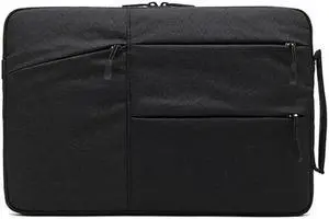 Zipper Type Polyester Business Laptop Liner Bag, Size: 13.3 Inch 13.3 Inch (Black)