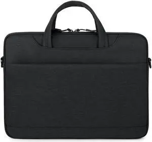 For 15-15.6 inch Laptop Multi-function Laptop Single Shoulder Bag Handbag (Black)