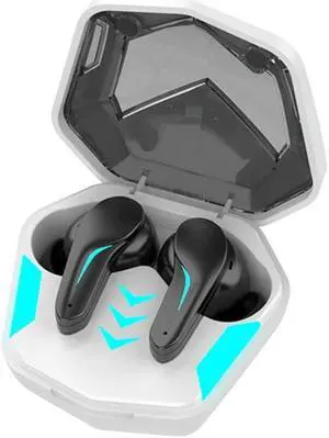 MD188 TWS Gaming Sport Wireless Bluetooth Earphone (White)
