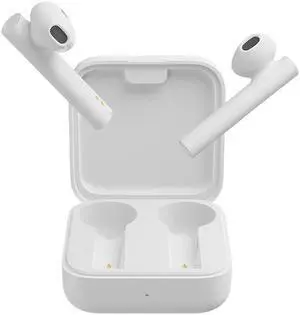 Air2 SE TWS Touch Wireless Bluetooth Earphone with Charging Box, Support HD Call & Voice Assistant & Smart Pop-up Windows (White)