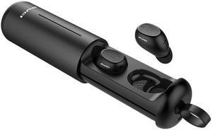 awei T55 TWS Bluetooth V5.0 Ture Wireless Sports Headset with Portable Charging Case (Black)